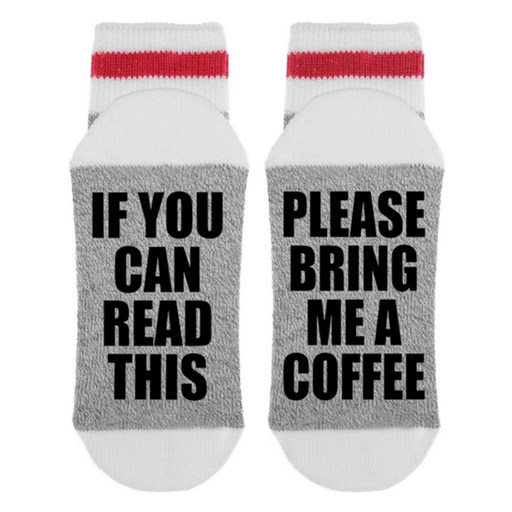 Bring Me Coffee Socks- Women