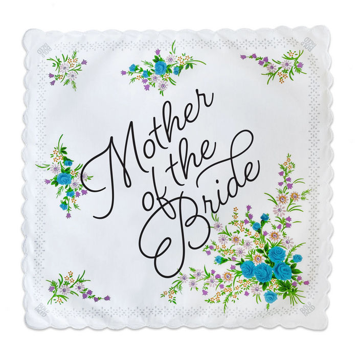 Mother of the Bride Wedding Handkerchief