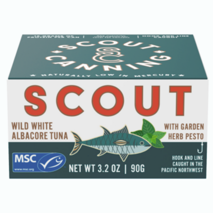 Wild Albacore Tuna in Garden Herb Pesto - 90g