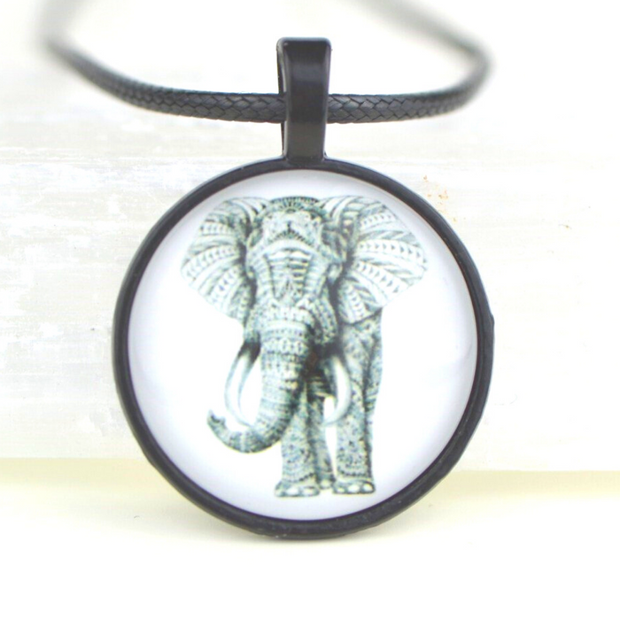Elephant Pendant Necklace