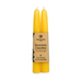 Beeswax Taper Candles "Set of 2"Beeswax Taper Candles "Set of 2" - yellow