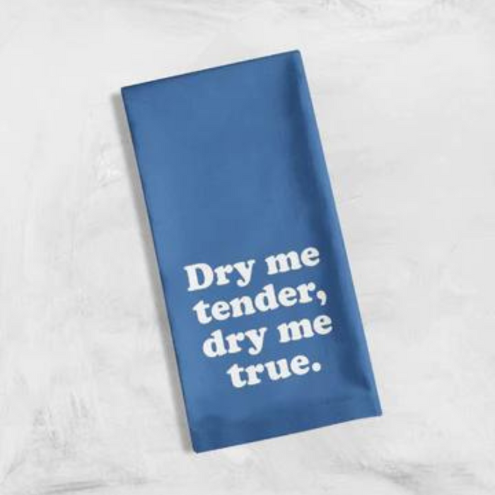 Dry Me Tender (Elvis) Cotton Tea Towel