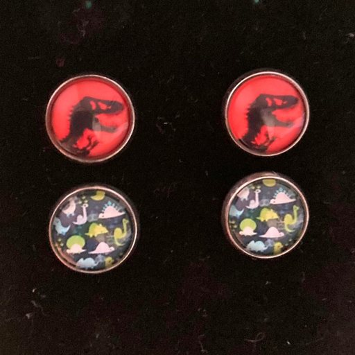 Dinosaur Earring Set