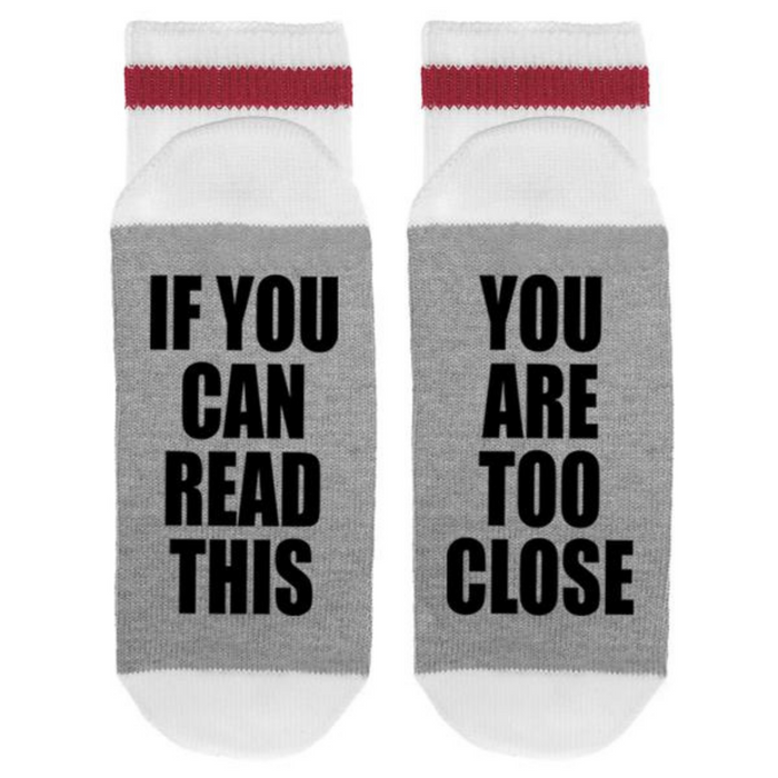 You Are Too Close Socks- Men